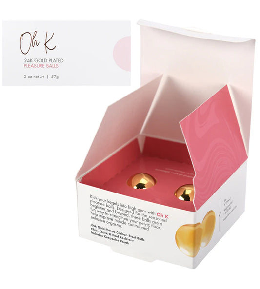 Pleasure Balls 24K Gold Plated