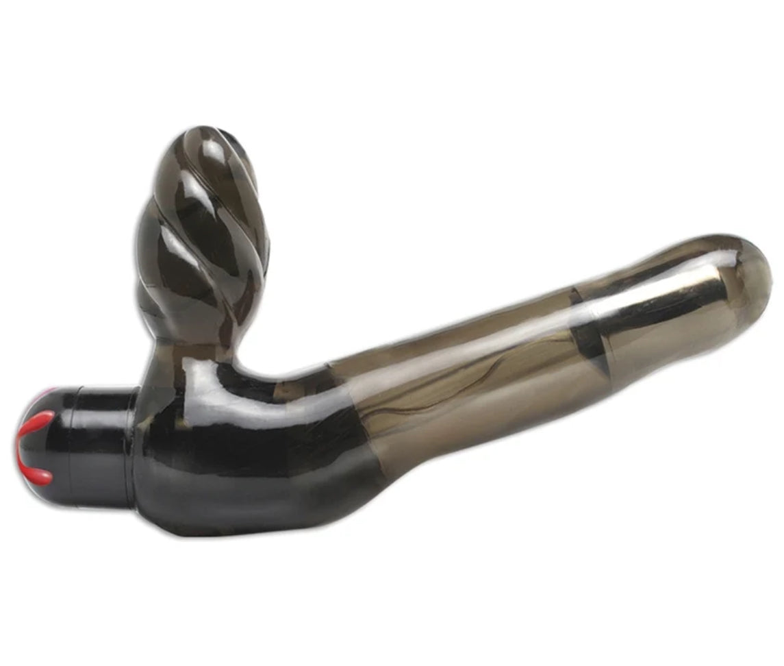 Vibrating “Strapless” Strap-on Dildo